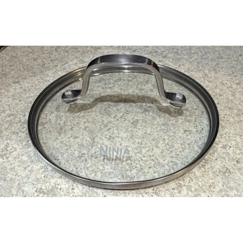 Ninja Replacement Glass Lid For Pot Pan 7” Inner Rim 7 1/2